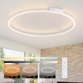Brilagi - Lámpara de techo LED regulable PORTOFINO LED/85W/230V 3000-6000K Ø 120 cm blanca + mando a distancia