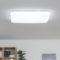 Brilagi - Lámpara de techo LED regulable SHINE LED/24W/230V diámetro 60 cm 3000/4000/6500K crema + mando a distancia
