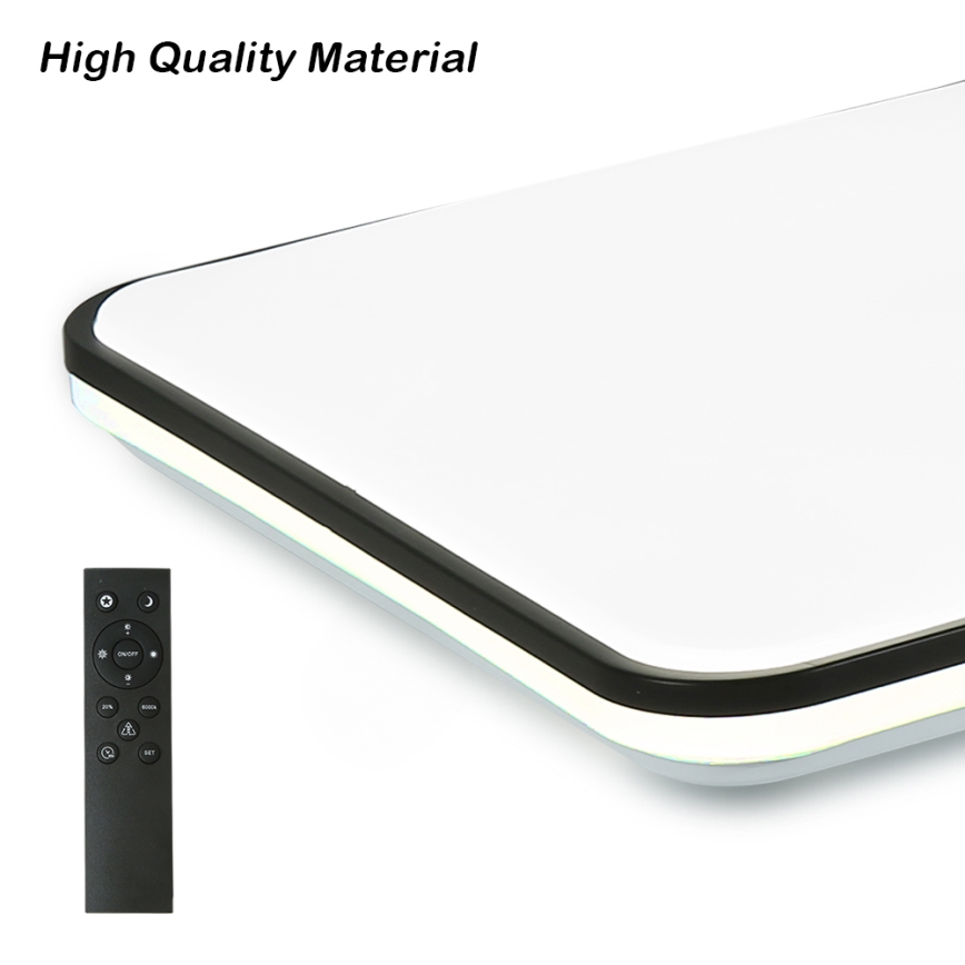 Brilagi - Lámpara de techo LED regulable SMART LED/36W/230V 53x53 cm 3000-6000K Wi-Fi Tuya Beacon + control remoto