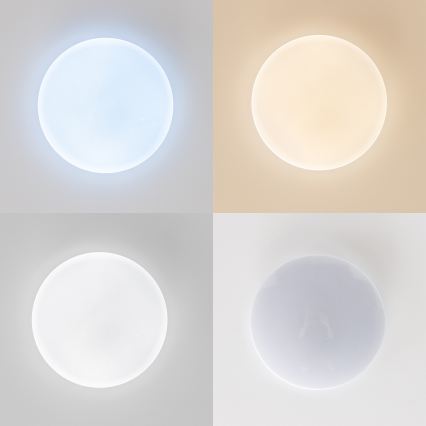 Brilagi - Lámpara de techo LED regulable SMART STARS LED/24W/230V Ø 38 cm 3000-6000K Wi-Fi Tuya Beacon + mando a distancia