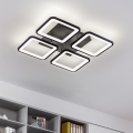 Brilagi - Lámpara de techo LED regulable SQUARED LED/85W/230V 3000-6500K + control remoto