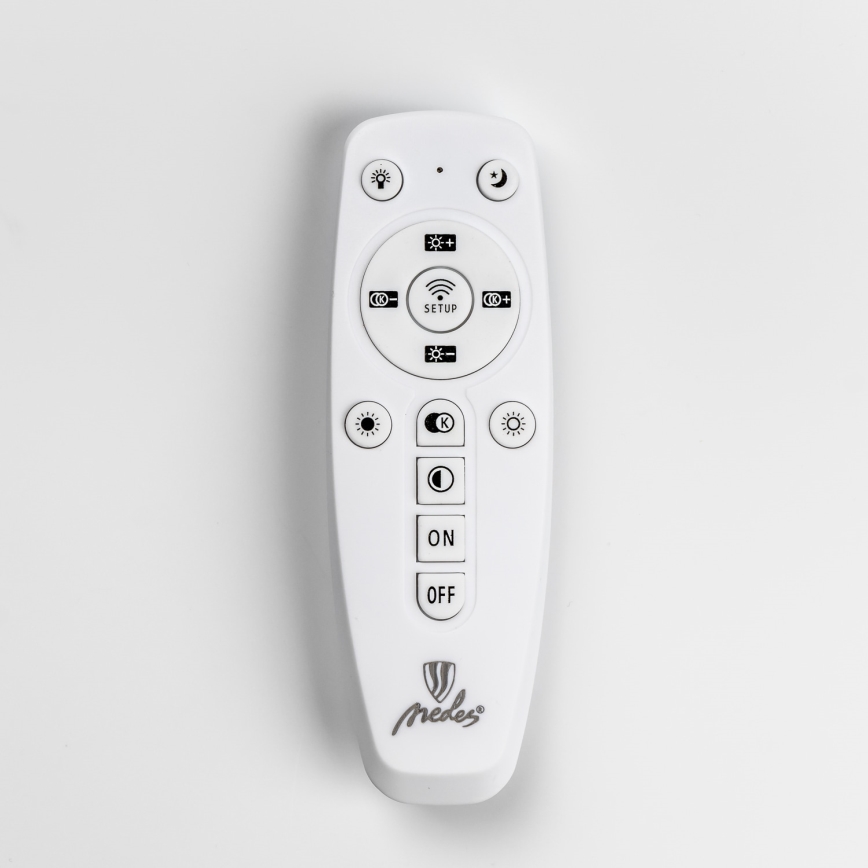 Brilagi - Lámpara de techo LED regulable SQUARED LED/85W/230V 3000-6500K + control remoto