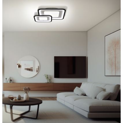 Brilagi - Lámpara de techo LED regulable TANDORA LED/49W/230V 3000/4000/6000K + mando a distancia