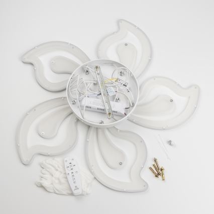 Brilagi - Lámpara de techo LED regulable TWIST LED/125W/230V 3000-6500K + control remoto
