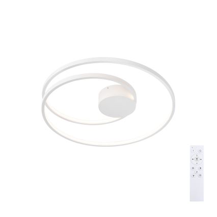 Brilagi - Luminaria de techo LED regulable TWISTER LED/48W/230V 3000-6000K Ø 50 cm blanca + mando a distancia
