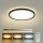 Brilagi - Lámpara de techo LED regulable ULTRA SLIM LED/18W/230V 2700-6500K Ø 30 cm negra + mando a distancia