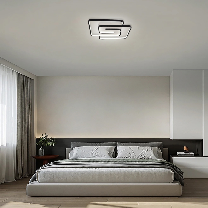 Brilagi - Lámpara de techo LED regulable VELO LED/60W/230V 48x48 cm 3000/4000/6000K + mando a distancia