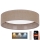 Brilagi - Lámpara de techo LED regulable VELVET SMART LED/36W/230V Ø 55 cm 2700-6500K Wi-Fi Tuya marrón + mando a distancia