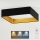 Brilagi - Lámpara de techo LED regulable VELVET SQUARE LED/24W/230V 43x43 cm 3000/4000/6500K + mando a distancia, color negro