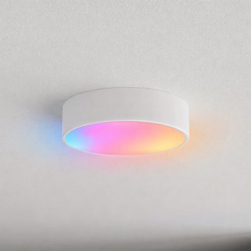 Brilagi - Lámpara de techo LED RGBW regulable CLARE 2xE27/9W/230V 2700-6500K Ø 30 cm Wi-Fi blanca