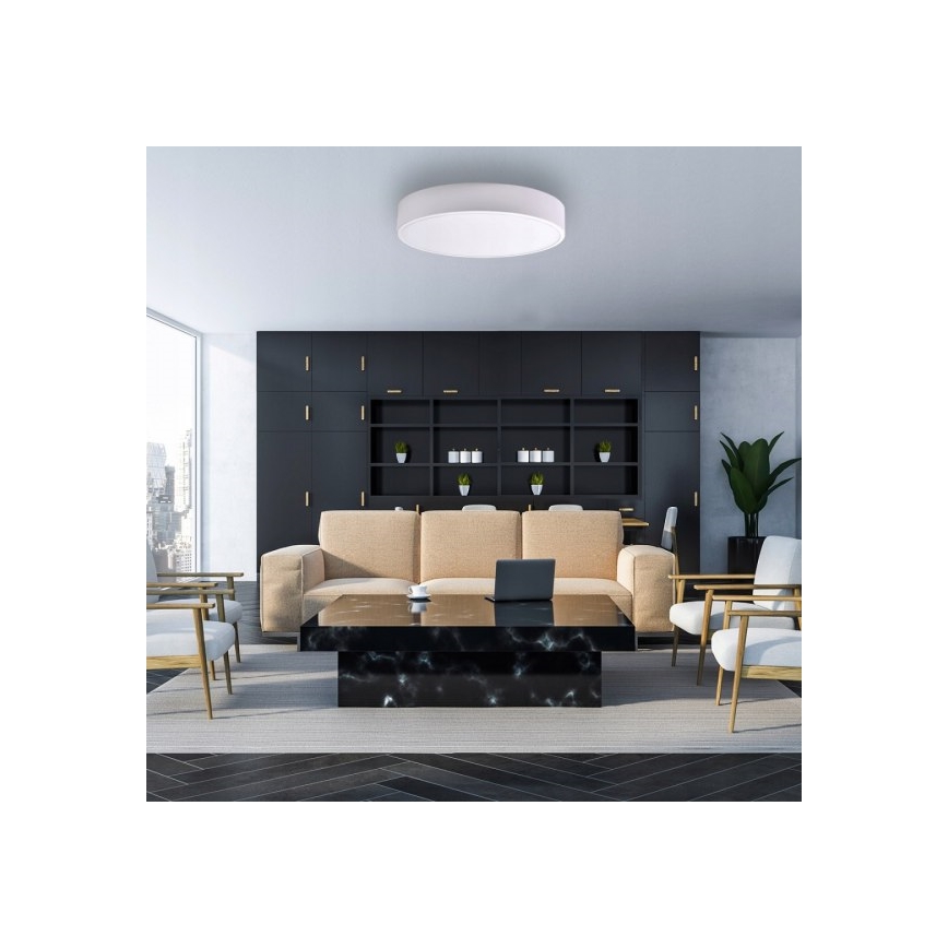 Brilagi - Luminaria de techo LED RGBW regulable CLARE 5xE27/9W/230V 2700-6500K diámetro 60 cm Wi-Fi blanca