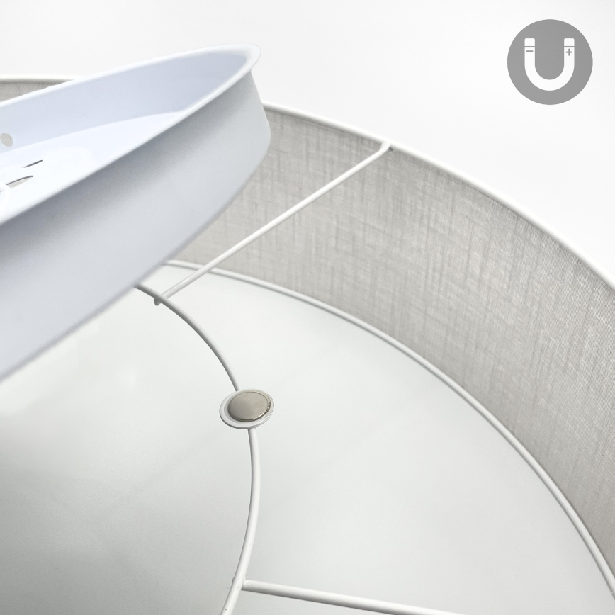 Brilagi - Lámpara de techo LED SIRIJA 4x E27 / 60 W / 230 V, Ø 60 cm, blanco