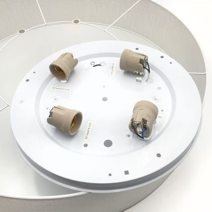 Brilagi - Lámpara de techo LED SIRIJA 4x E27 / 60 W / 230 V, Ø 60 cm, blanco