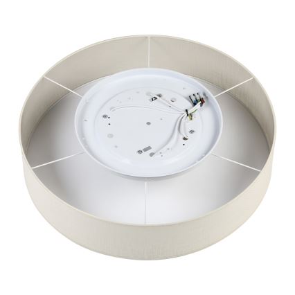 Brilagi - Lámpara de techo LED SIRIJA 4xE27/60W/230V Ø 60 cm color crema