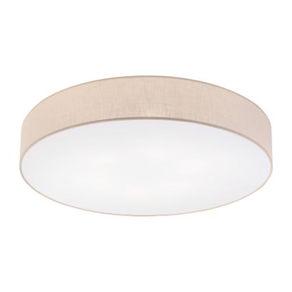 Brilagi - Lámpara de techo LED SIRIJA, 6x E27 (máx. 60 W), 230 V, diámetro 80 cm, beige
