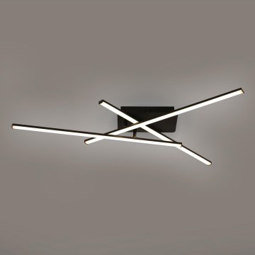 Brilagi - Lámpara de techo LED STRIPES LED/30W/230V 51x78 cm negra