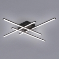 Brilagi - Lámpara de techo LED STRIPES LED/37W/230V 68x68 cm negra