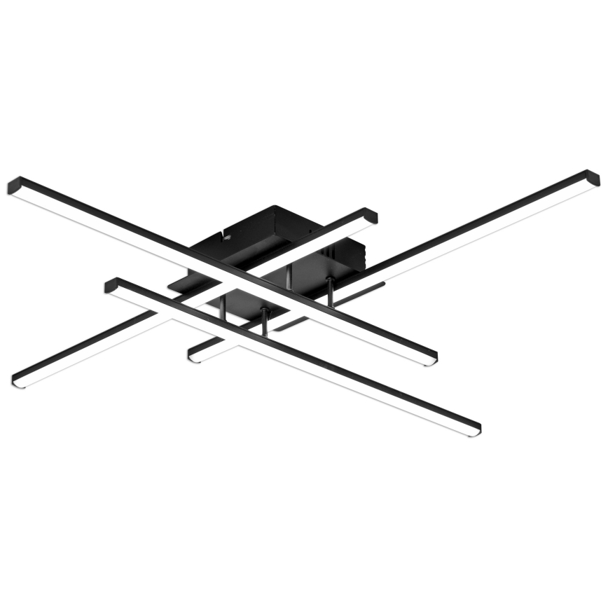 Brilagi - Lámpara de techo STRIPES LED/37W/230V 68x68 cm negra