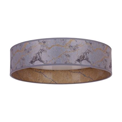 Brilagi - Lámpara de techo LED VELVET LED/24W/230V Ø 40 cm 3000/4000/6400K gris/dorado