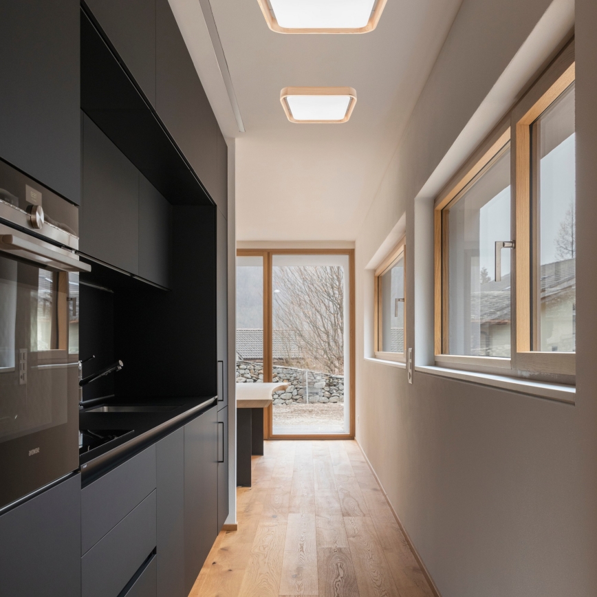Brilagi - Lámpara de techo LED regulable MANAROLA CUBIC LED/24W/230V 3000-6500K pino + mando a distancia