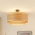 Brilagi - Lámpara de techo MONTANA BOHO 1xE27/15W/230V diá. 60 cm marrón