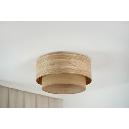 Brilagi - Lámpara de techo MONTANA BOHO 1xE27/15W/230V diámetro 45 cm marrón