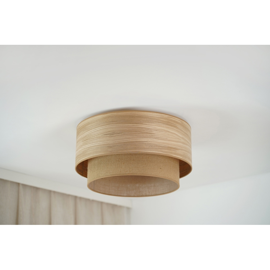 Brilagi - Lámpara de techo MONTANA BOHO 1xE27/15W/230V diámetro 45 cm marrón
