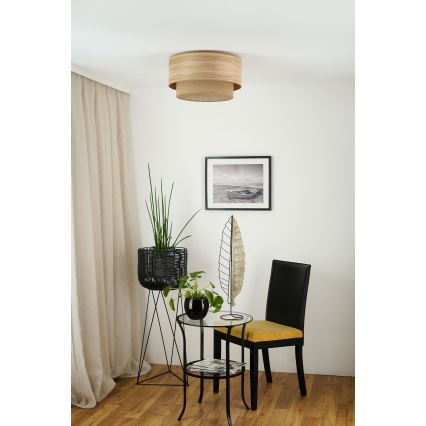 Brilagi - Lámpara de techo MONTANA BOHO 1xE27/15W/230V diámetro 45 cm marrón