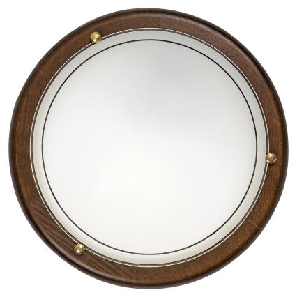 Brilagi - Lámpara de techo ORBIS 1xE27/60W/230V, Ø 30 cm, pino