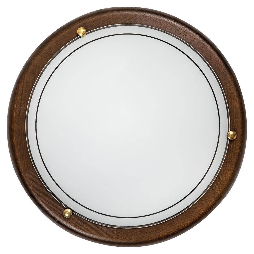 Brilagi - Lámpara de techo ORBIS 1xE27/60W/230V, Ø 30 cm, pino