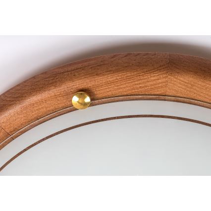 Brilagi - Lámpara de techo ORBIS 2xE27/60W/230V Ø 38 cm pino