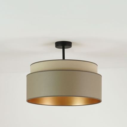 Brilagi - Lámpara de techo OREGON VEGE 1xE27/15W/230V diá. 45 cm gris