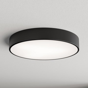 Brilagi - Lámpara de techo para baño CLARE 4xE27/24W/230V Ø 50 cm IP54 negra