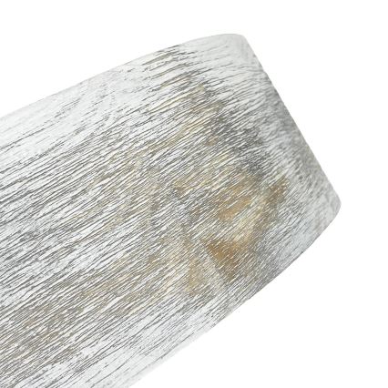 Brilagi - Lámpara de techo PINO 1xE27/15W/230V de pino/plateado Ø 27,5 cm