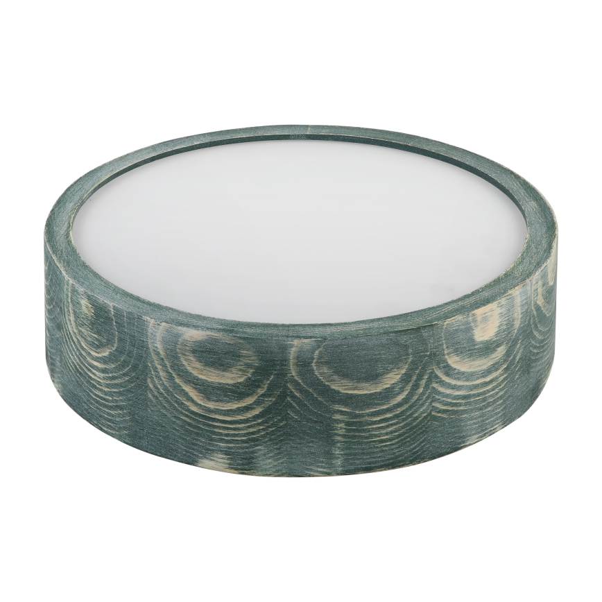 Brilagi - Lámpara de techo PINO 1xE27/15W/230V pino/verde diámetro 27,5 cm