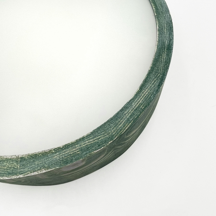 Brilagi - Lámpara de techo PINO 1xE27/15W/230V pino/verde diámetro 27,5 cm