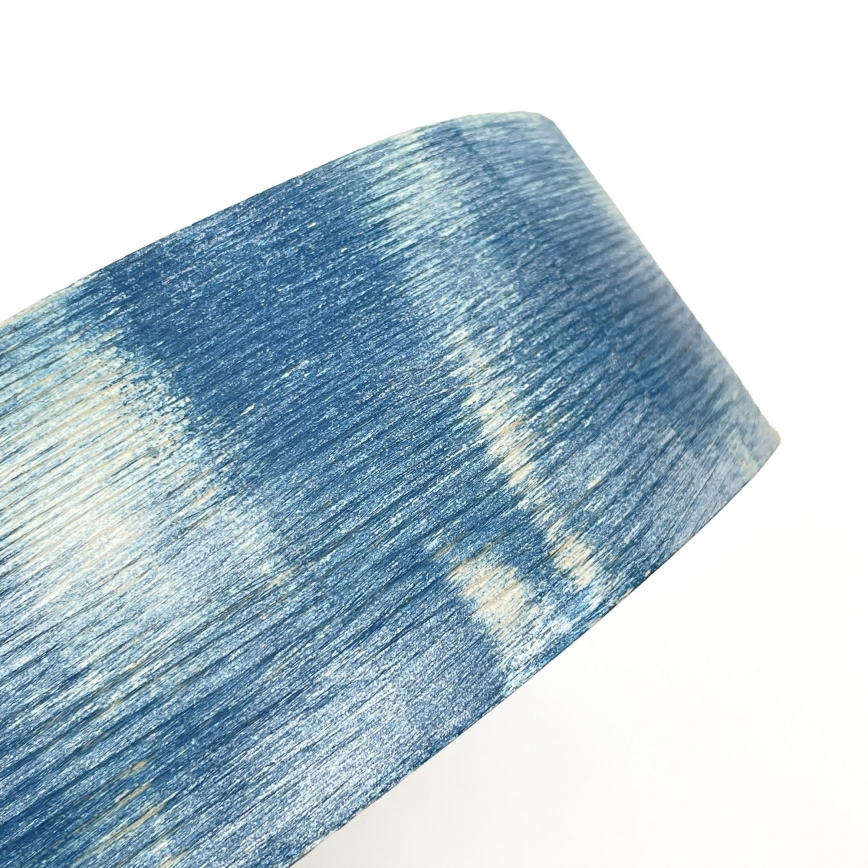 Brilagi - Lámpara de techo PINO 2xE27/15W/230V pino/azul Ø 37,5 cm