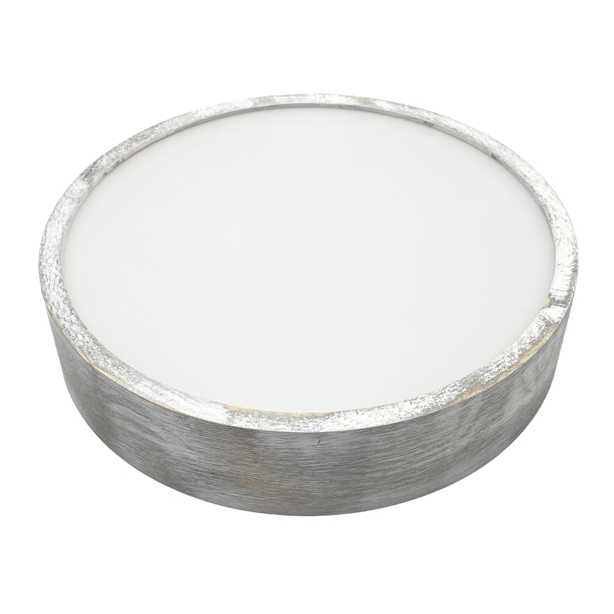 Brilagi - Lámpara de techo PINO 2xE27/15W/230V pino/plateado Ø 37,5 cm