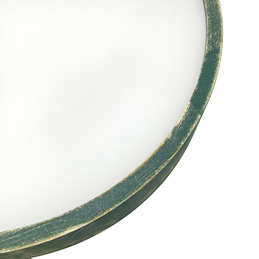 Brilagi - Lámpara de techo PINO 2xE27/15W/230V pino/verde Ø 37,5 cm