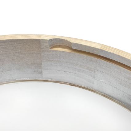 Brilagi - Lámpara de techo PINO 3xE27/15W/230V pino/plateado, diámetro 47,5 cm