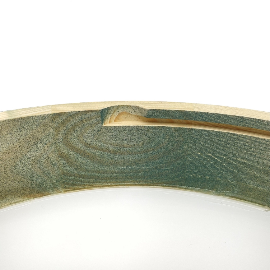 Brilagi - Lámpara de techo PINO 3xE27/15W/230V pino/verde Ø 47,5 cm