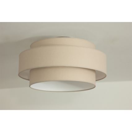 Brilagi - Lámpara de techo RESNA 1x E27/60W/230V, Ø 40 cm, beige