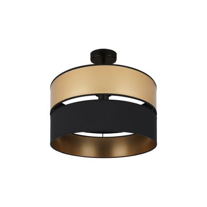 Brilagi - Lámpara de techo ROYAL 1xE27/15W/230V diá. 40 cm negro/dorado