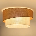 Brilagi - Lámpara de techo SHINE 1xE27/15W/230V Ø 50 cm beige/crema