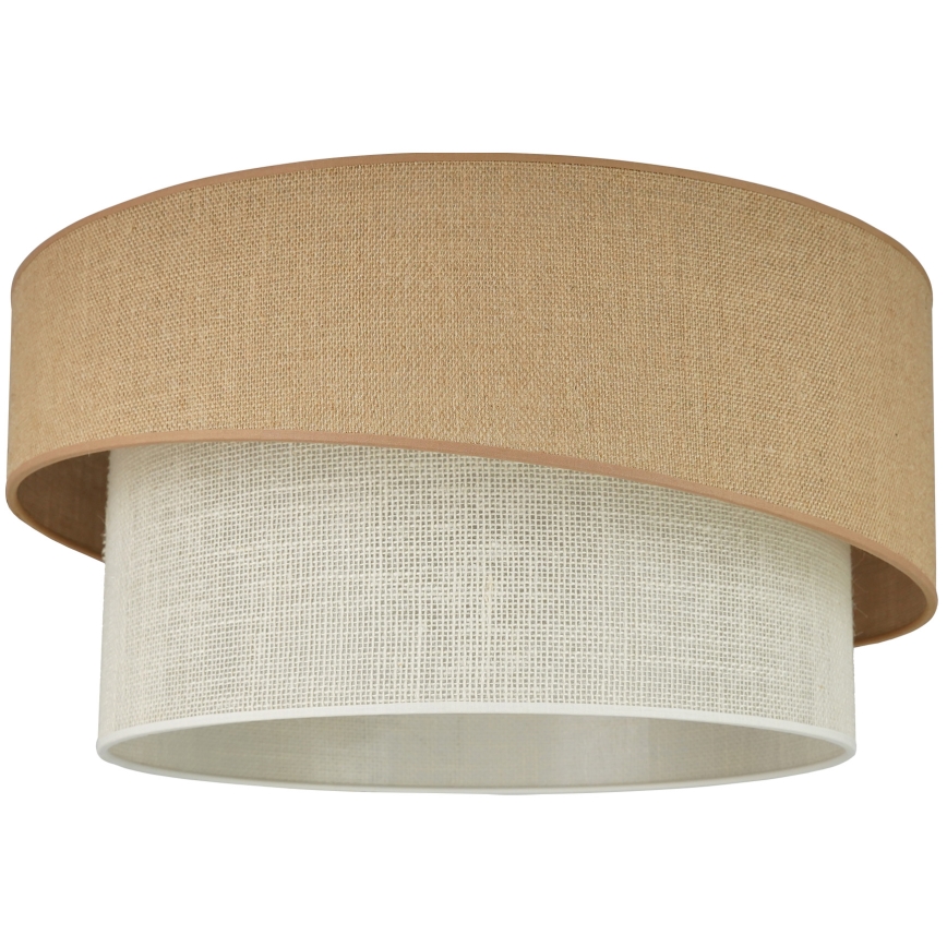 Brilagi - Lámpara de techo SHINE 1xE27/15W/230V Ø 50 cm beige/crema