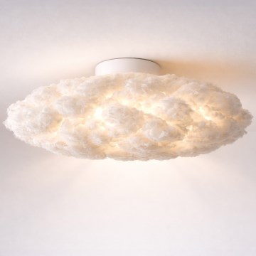 Brilagi - Lámpara de techo SOLEAIR 2xE27/40W/230V blanca