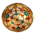 Brilagi - Lámpara de techo Tiffany de vitral MIRABELLA 3xE27/60W/230V Ø 40 cm
