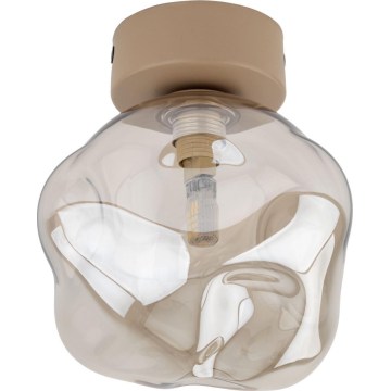 Brilagi - Lámpara de techo VULCANO 1xG9/8W/230V beige/beige ahumado