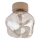Brilagi - Lámpara de techo VULCANO 1xG9/8W/230V beige/beige ahumado