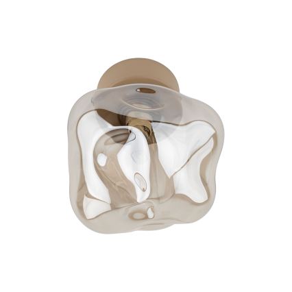 Brilagi - Lámpara de techo VULCANO 1xG9/8W/230V beige/beige ahumado